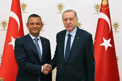 Cumhurbaşkanı Erdoğan, Özgür Özel görüşmesi başladı