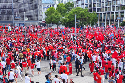 Berlin'de Türkiye coşkusu