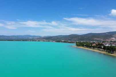 Maldivler değil İznik Gölü..Kendine hayran bıraktı