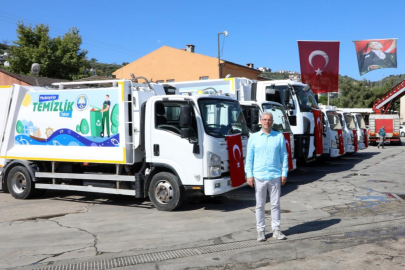 Mudanya’da bir ayda 5 bin ton evsel atık toplandı