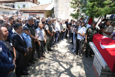 Bakan Yumaklı, şehit orman müdürünün cenazesine katıldı