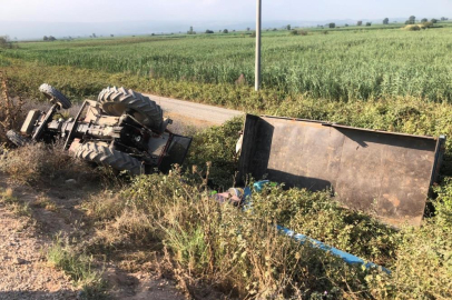 Bursa'da feci traktör kazası: 2 kişi öldü