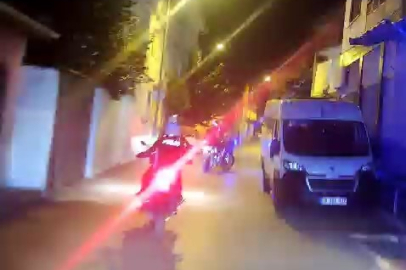 Bursa polisi o mahallede gece boyu kuş uçurtmadı