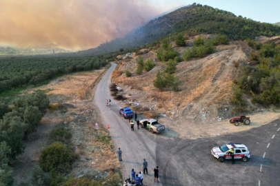 Bursa'daki orman yangını kontral altına alındı