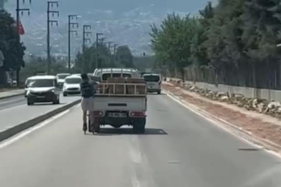 Bursa'da patenli gencin ölümüne yolcuğu kamerada