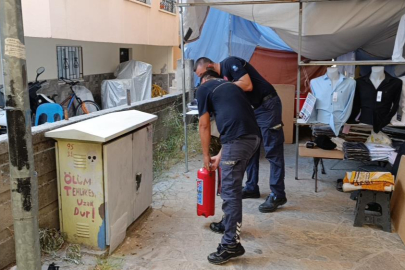 Antalya'da artan klima kullanımı, elektrik hatlarında yangına yol açtı