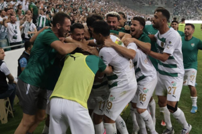 Bursaspor'dan muhteşem galibiyet