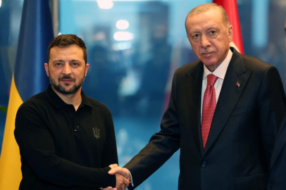 Cumhurbaşkanı Erdoğan, Ukrayna Devlet Başkanı Zelenskiy’le görüştü