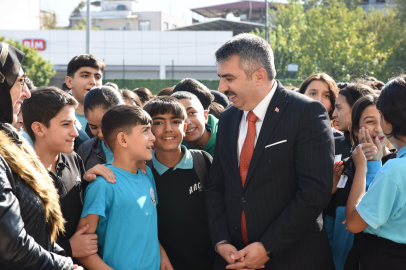 Yıldırım'da plastik atıklar çop torbasına değil, basket potasına atılacak