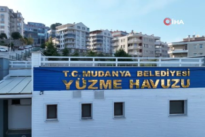 Mudanya havuzu kışa hazırlanıyor