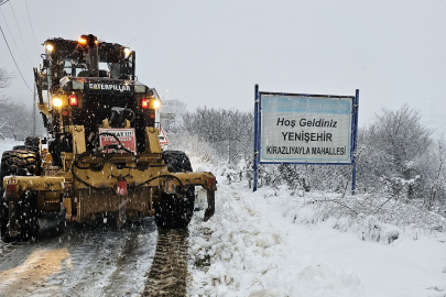 Bursa'da 169 mahalle yolu ulaşıma açıldı