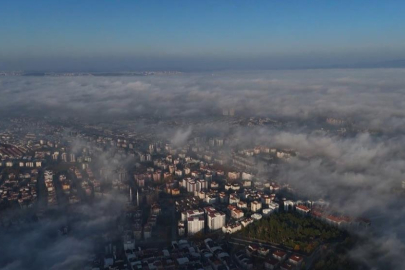 Sisli Bursa gökyüzünden böyle görüntülendi