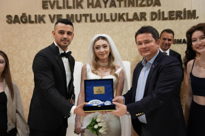 Osmangazi’de 1 yılda 6 bin 636 nikah kıyıldı