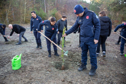 Büyükşehir’den kahraman itfaiyecilerin anısına hatıra ormanı