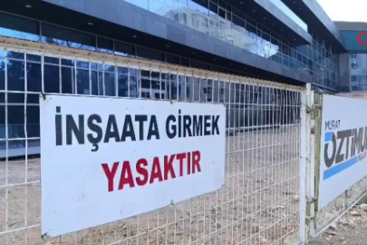 Doksan senelik Havuzlu Park'ta inşaat durdu, muhtar isyan etti