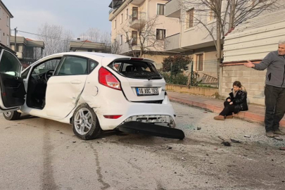 Bursa'da kaza: Sürücü gözyaşlarına boğuldu