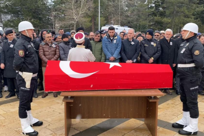 Feci kazada hayatını kaybeden polis Bursa'da toprağa verildi