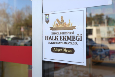 İnegöl Belediyesi Halk Ekmek satışı başladı