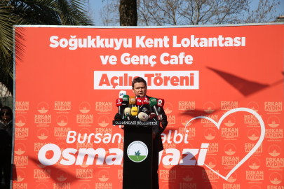 Osmangazi'de kent lokantası ve genç kafe hizmete açıldı